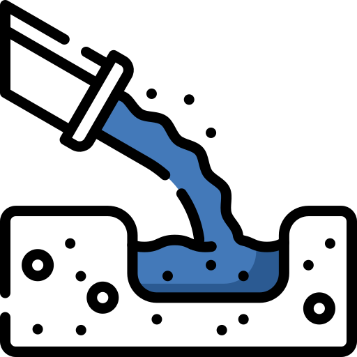 Des boues de step déversées