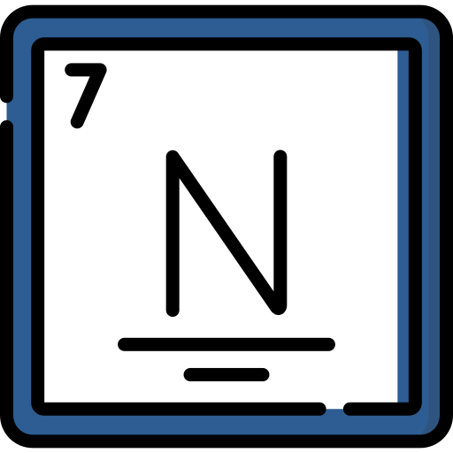 Une icône représentant l'azote